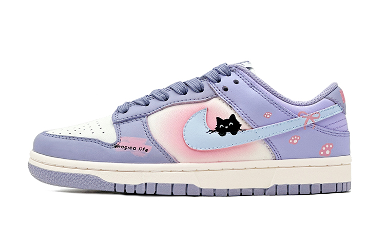 Buy (W) 나이키 덩크 로우 '핑크퍼플 특별판' (Nike Dunk Low 'Pink Purple Special Edition') DD1503-500(TeamS-魔法猫咪女S-BOX)