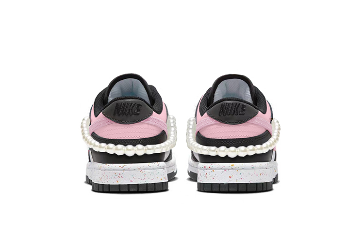 Shop (W) [Kasut Custom] Nike Dunk Low 'Pink Sakura Pearl' FD4623-131(TeamY-女款三勾珍珠少女樱花粉)