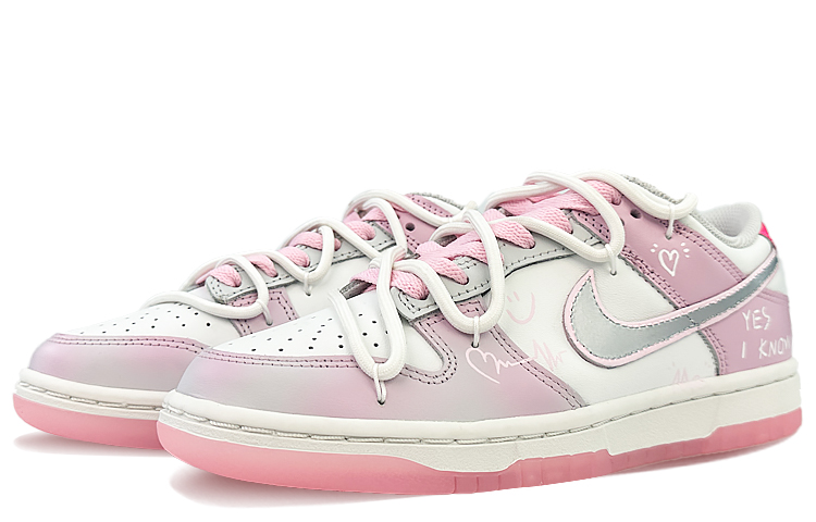 Lookbook (W) 나이키 덩크 로우 '핑크 화이트' (커스텀) FN3451-161(Team40-女款双向奔赴粉白)