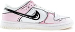 Order 【定制球鞋】Nike Dunk Low 棒棒兔 二次元 漸變 低幫 板鞋 女款 粉白