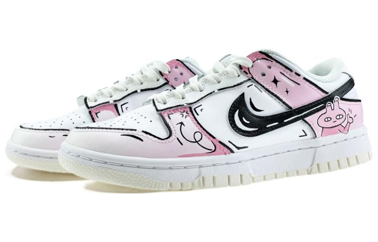 Lookbook (W) [Zapatillas Personalizadas] Nike Dunk Low 'Degradado Rosa Blanco' DD1503-121(Team40-女款棒!兔子粉白)