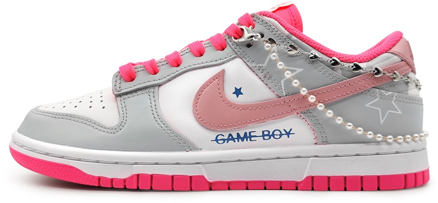 (W) 【定制款】耐克Dunk Low‘粉白星’ DZ5196-600-444443 Buy (W) 【定制款】耐克Dunk Low‘粉白星’ DZ5196-600-444443