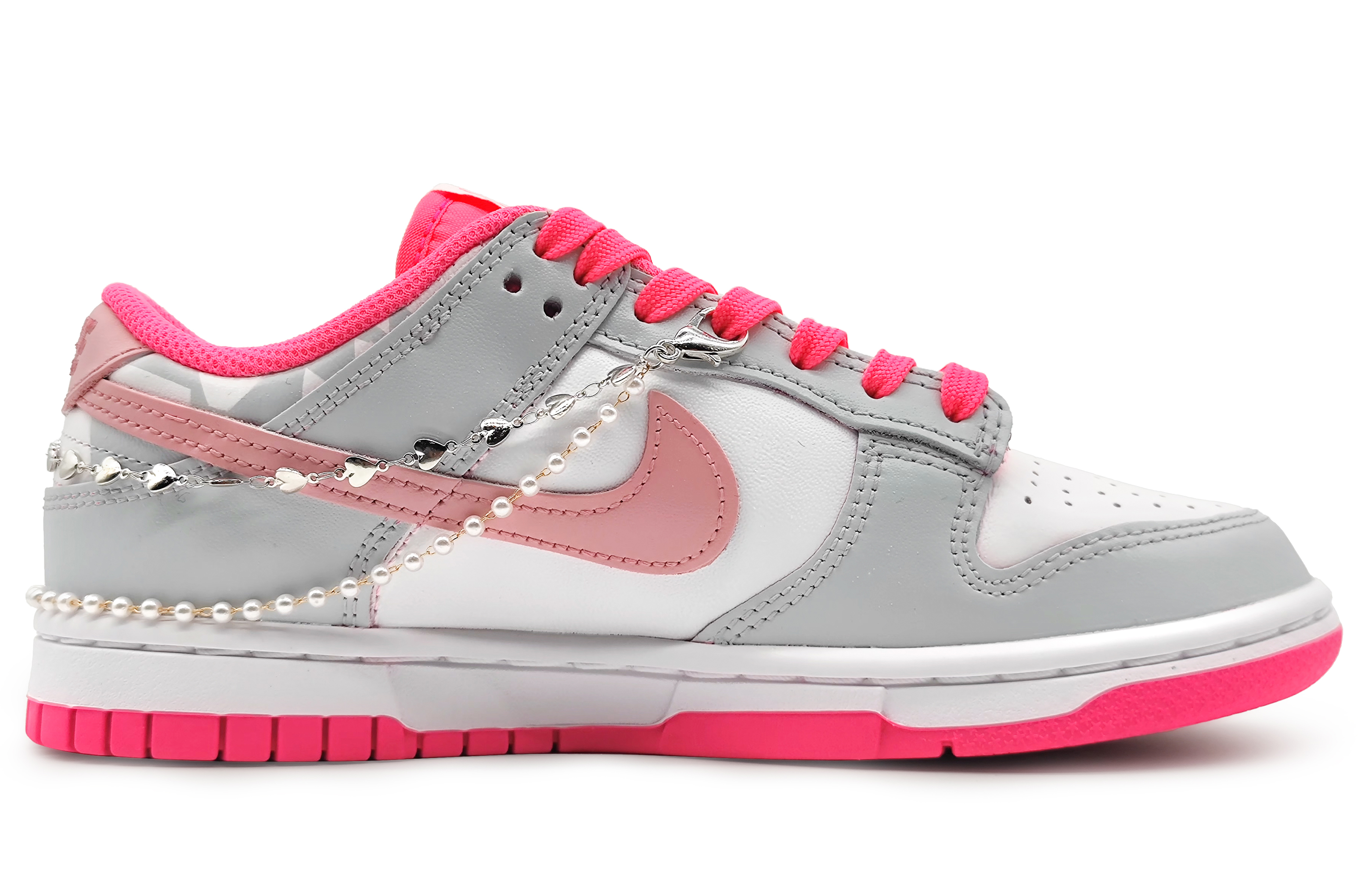 Order (W) 【定制款】耐克Dunk Low‘粉白星’ DZ5196-600-444443