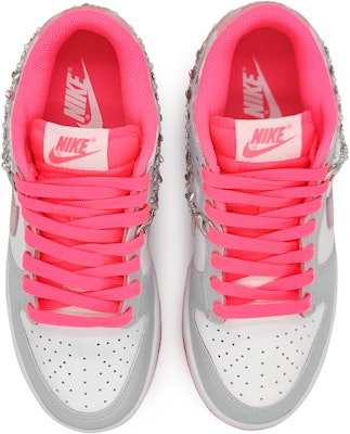 (W) 나이키 덩크 로우 '핑크화이트스타' (커스텀) DZ5196-600-444443 Shop (W) 나이키 덩크 로우 '핑크화이트스타' (커스텀) DZ5196-600-444443