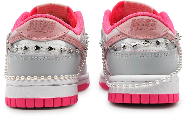 (W) 나이키 덩크 로우 '핑크화이트스타' (커스텀) DZ5196-600-444443 Purchase (W) 나이키 덩크 로우 '핑크화이트스타' (커스텀) DZ5196-600-444443