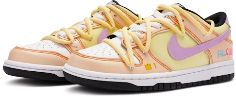 (W) 나이키 덩크 로우 '핑크 옐로 퍼플' (커스텀) DD1503-101(TeamR-糖豆女孩) Lookbook (W) 나이키 덩크 로우 '핑크 옐로 퍼플' (커스텀) DD1503-101(TeamR-糖豆女孩)