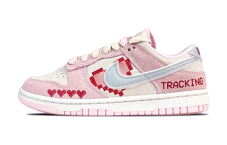 Buy (W) [Zapatos Personalizados] Nike Dunk Low 'Corazón Pixelado Rosa' DV3054-600(Team49-像素风)