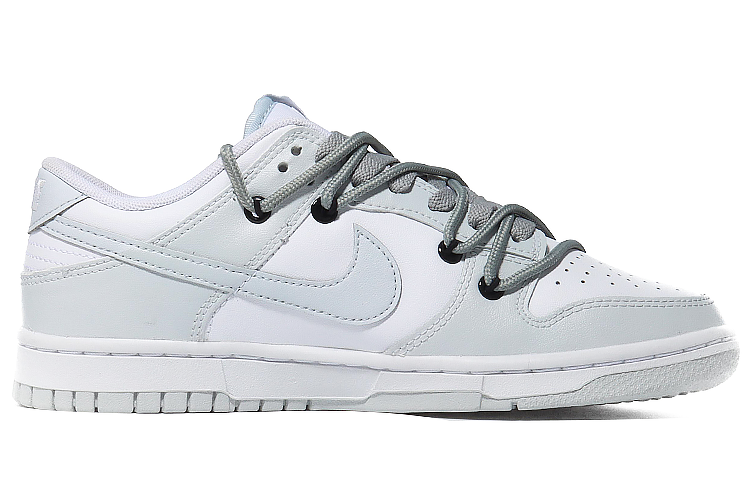 Order (W) [Sneakers Khusus] Nike Dunk Low 'Pixel Swoosh Minimalis' DH9765-102(Team10-像素大钩）