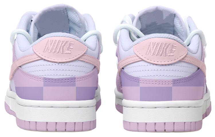 Purchase (W) 나이키 덩크 로우 '플래드 플로럴 라일락' (커스텀) DD1503-001(Team拾玖-粉紫棋盘格S-BOX)