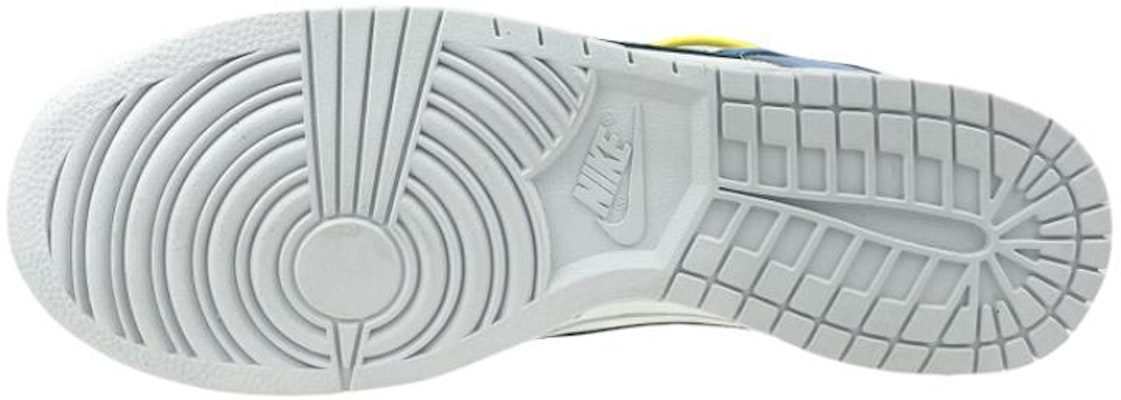 【定制球鞋】 Nike Dunk Low 是在玩鞋 動漫 飛天小女警 泡泡 解構 雙鞋帶 低幫 板鞋 女款 藍黃 Sizing 【定制球鞋】 Nike Dunk Low 是在玩鞋 動漫 飛天小女警 泡泡 解構 雙鞋帶 低幫 板鞋 女款 藍黃