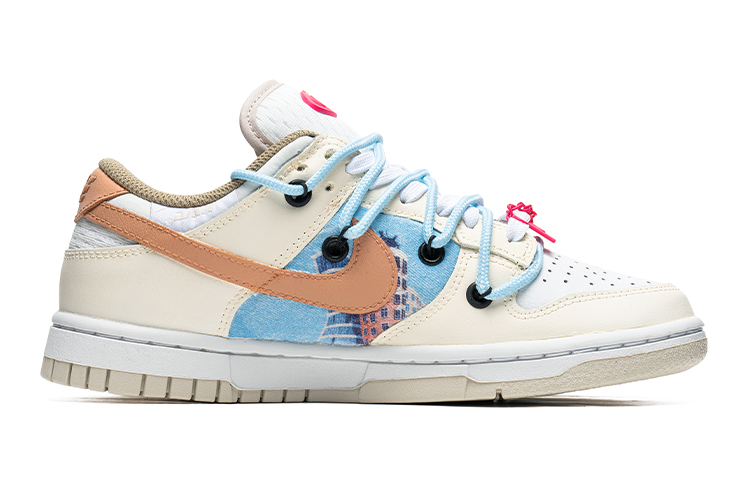 Order (W) [定制鞋款] 耐克Dunk Low '布拉格解构白粉' DX6060-121(TeamB-女款布拉格白粉)