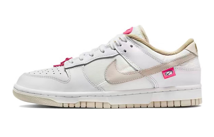 Details for (W) [定制鞋款] 耐克Dunk Low '布拉格解构白粉' DX6060-121(TeamB-女款布拉格白粉)