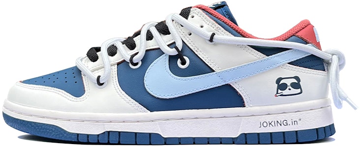 【訂製球鞋】 Nike Dunk Low 普魯士 春夏系列 清新 簡約 高街 低筒 板鞋 女款 白藍 Buy 【訂製球鞋】 Nike Dunk Low 普魯士 春夏系列 清新 簡約 高街 低筒 板鞋 女款 白藍