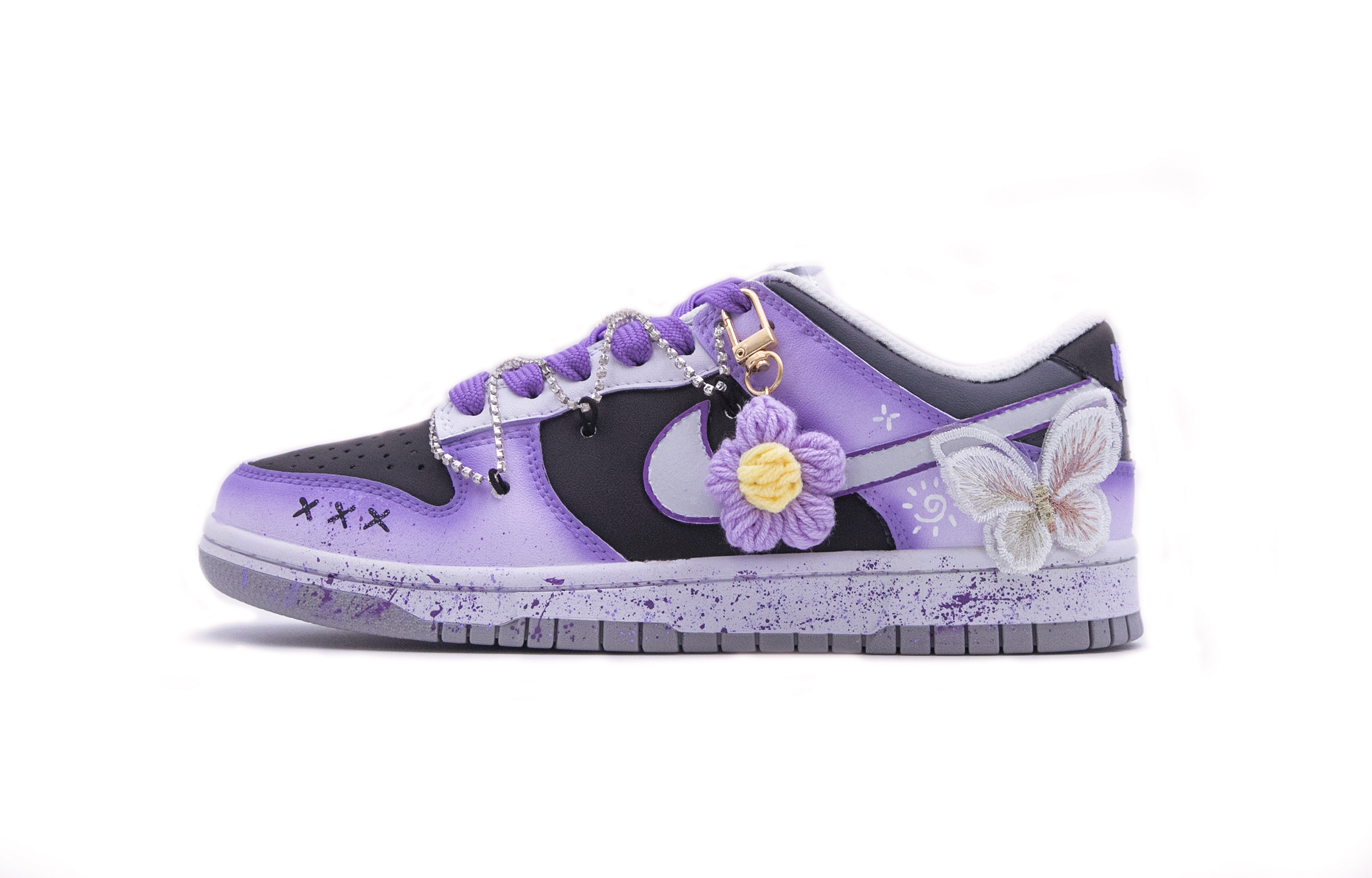 Buy (W) [Zapatos Personalizados] Nike Dunk Low 'Amor Púrpura' DH9765-102-444449