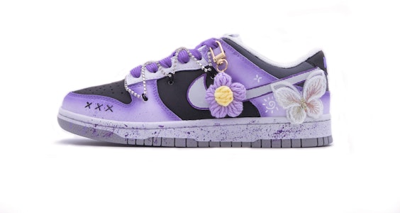 (W) 나이키 덩크 로우 '퍼플 러브' (커스텀) DH9765-102-444449 Buy (W) 나이키 덩크 로우 '퍼플 러브' (커스텀) DH9765-102-444449