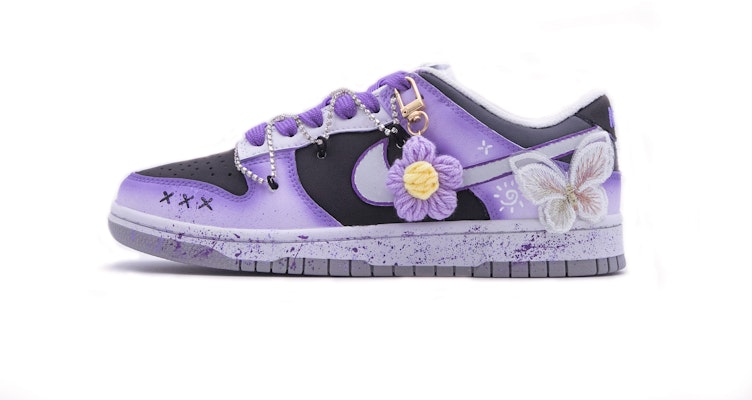 (W) 나이키 덩크 로우 '퍼플 러브' (커스텀) DH9765-102-444449 Buy (W) 나이키 덩크 로우 '퍼플 러브' (커스텀) DH9765-102-444449