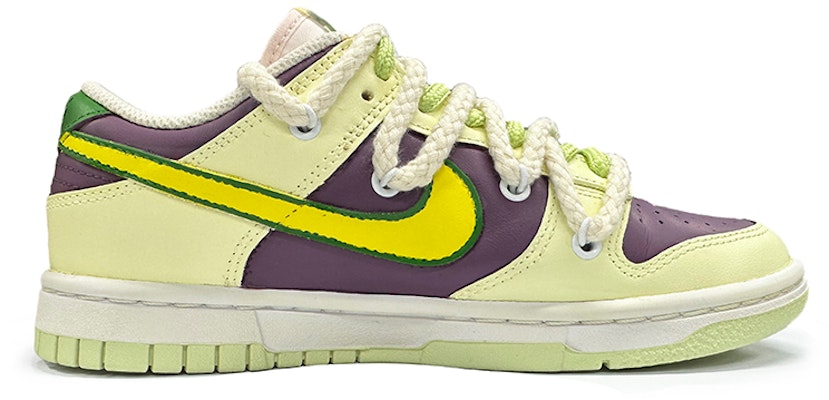 (W) 나이키 덩크 로우 '퍼플 옐로우 해체 레이스' (커스텀) DD1503-600(TeamK-星星地球) Order (W) 나이키 덩크 로우 '퍼플 옐로우 해체 레이스' (커스텀) DD1503-600(TeamK-星星地球)