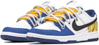 Lookbook 【訂製球鞋】 Nike Dunk Low 七夕 摩斯密碼 手繪噴繪 特殊禮盒 低筒 板鞋 女款 藍黃
