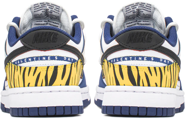 【訂製球鞋】 Nike Dunk Low 七夕 摩斯密碼 手繪噴繪 特殊禮盒 低筒 板鞋 女款 藍黃 Shop 【訂製球鞋】 Nike Dunk Low 七夕 摩斯密碼 手繪噴繪 特殊禮盒 低筒 板鞋 女款 藍黃