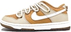 Buy 【定製球鞋】Nike Dunk Low "Quilted Weat" 拿鐵歐包 解構 低筒 板鞋 女款 米棕