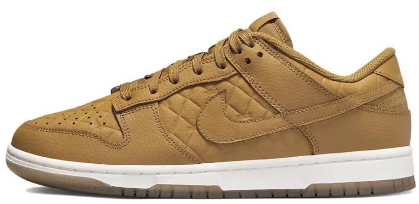 (W) 【カスタムシューズ】(女性用) ナイキ ダンク ロー「キルテッドウィート」 DX3374-700(Team120-巧克力饼干) Details for (W) 【カスタムシューズ】(女性用) ナイキ ダンク ロー「キルテッドウィート」 DX3374-700(Team120-巧克力饼干)