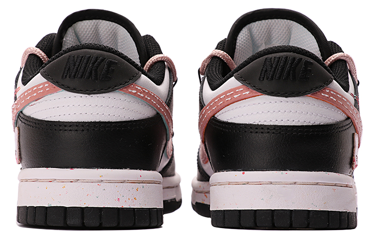 Purchase (W) [Sepatu Custom] Nike Dunk Low 'Rabbit Rose Patch Hitam-Putih' FD4623-131(TeamThree-女款玫瑰来信黑白)