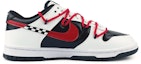 Order 【訂製球鞋】 Nike Dunk Low 賽車俱樂部 解構風 手繪塗鴉 低筒 板鞋 女款 黑白紅