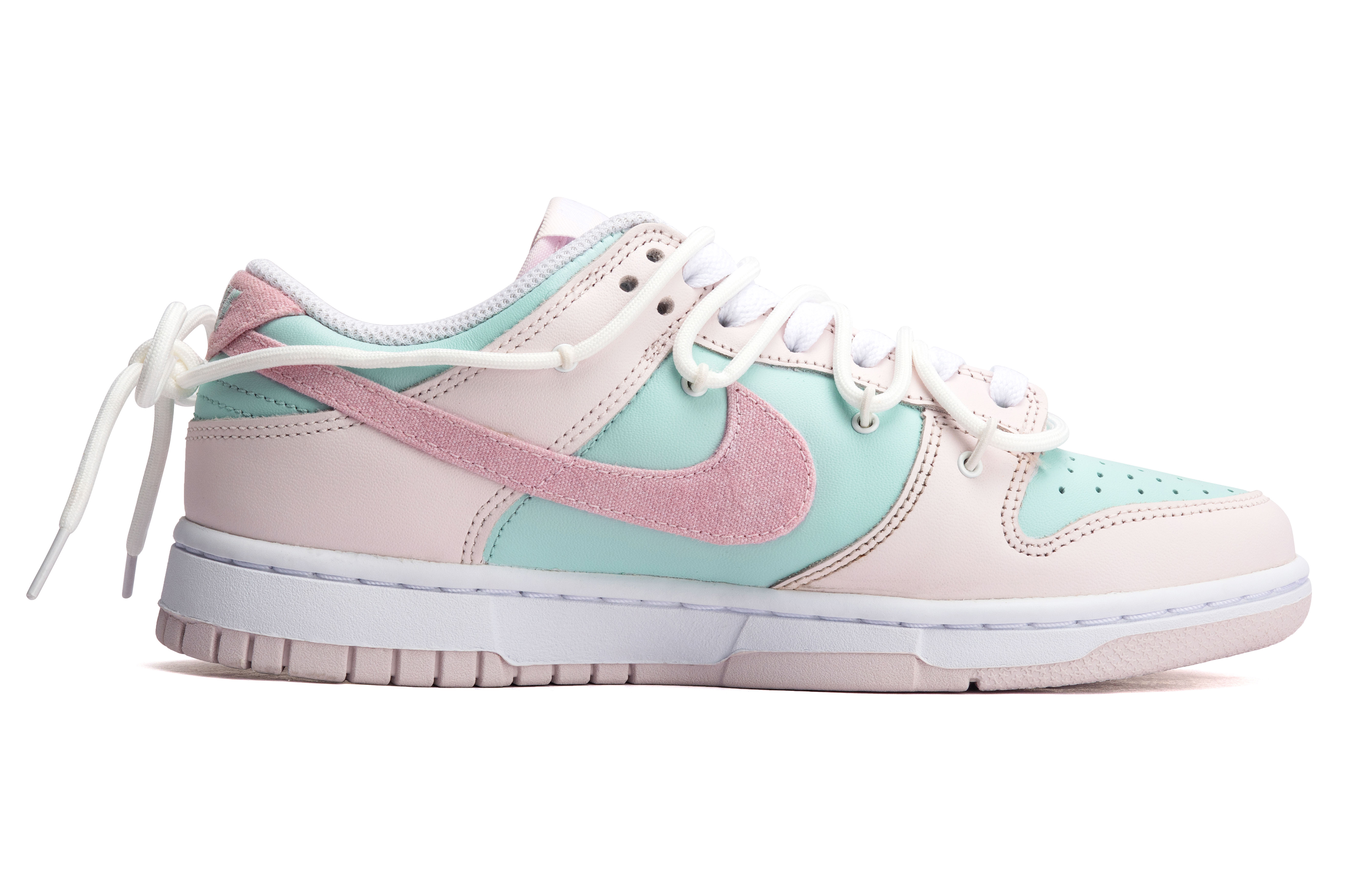 Order (W) [Zapatos Personalizados] Nike Dunk Low 'Arcoíris Unicornio' FD1449-100(Team44-彩虹独角兽)