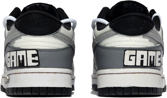 (W) 나이키 덩크 로우 '레트로 게임 픽셀' (블랙/화이트/그레이) CW1590-100(TeamM-女款复古电玩S-BOX) Shop (W) 나이키 덩크 로우 '레트로 게임 픽셀' (블랙/화이트/그레이) CW1590-100(TeamM-女款复古电玩S-BOX)