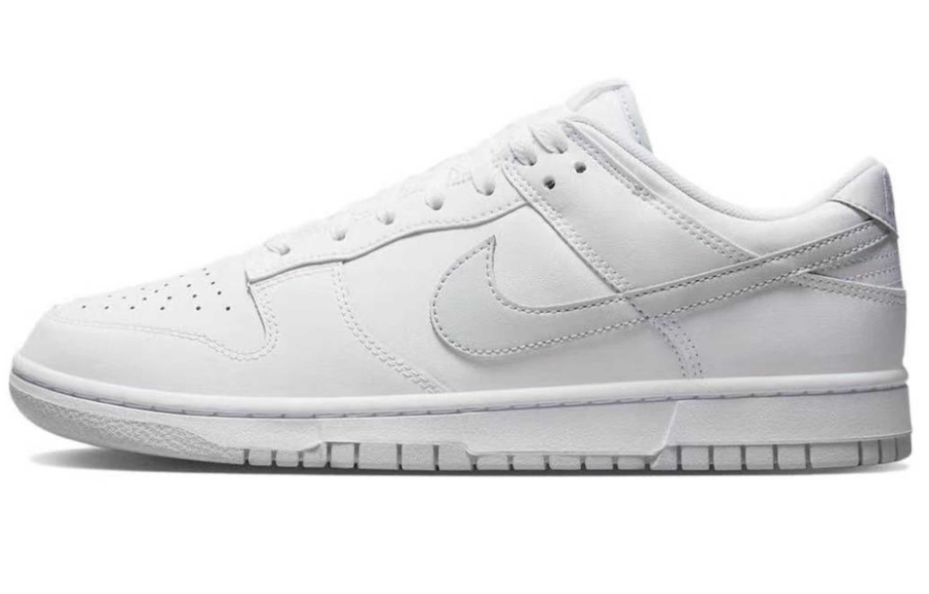 Sizing 【客製籃球鞋】Nike Dunk Low 美式復古配件 便條 葉綠素 低筒 板鞋 女款 灰白