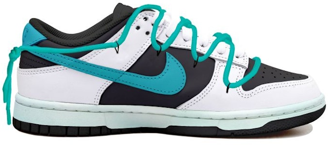 【定制球鞋】Nike Dunk Low 反轉熊貓 藍鉤 簡約 經典 解構風 潮流復古 低幫 板鞋 女款 藍黑白 Order 【定制球鞋】Nike Dunk Low 反轉熊貓 藍鉤 簡約 經典 解構風 潮流復古 低幫 板鞋 女款 藍黑白