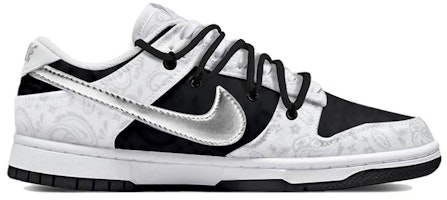 (W) 나이키 덩크 로우 '역판다 페이즐리' (커스텀) DJ9955-100(TeamY-女款腰果花反转黑白) Order (W) 나이키 덩크 로우 '역판다 페이즐리' (커스텀) DJ9955-100(TeamY-女款腰果花反转黑白)