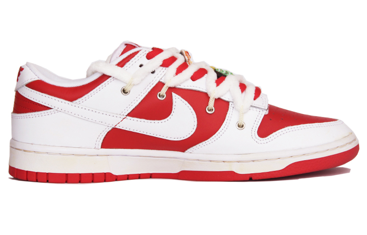 Order (W) [定制鞋款] 耐克 Dunk Low '翻转白红圣诞氛围解构' CW1590-600(TeamJ-女款圣诞主题红白)