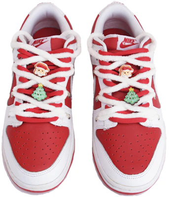 (W) 【カスタムシューズ】(女性用) ナイキ ダンク ロー 'リバースホワイトレッドクリスマス' CW1590-600(TeamJ-女款圣诞主题红白) Shop (W) 【カスタムシューズ】(女性用) ナイキ ダンク ロー 'リバースホワイトレッドクリスマス' CW1590-600(TeamJ-女款圣诞主题红白)