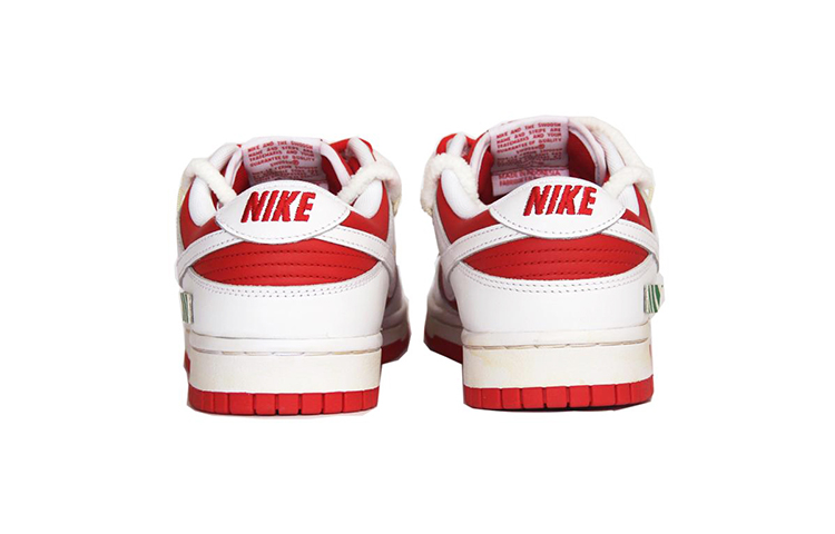 Purchase (W) [定制鞋款] 耐克 Dunk Low '翻转白红圣诞氛围解构' CW1590-600(TeamJ-女款圣诞主题红白)