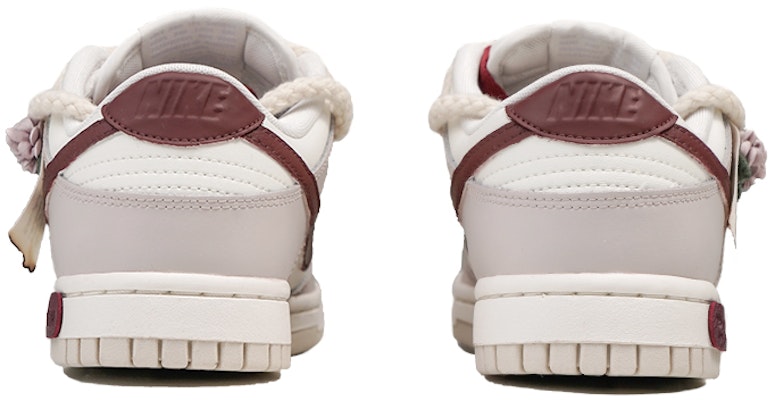 【訂製球鞋】 Nike Dunk Low RISK 灰燼玫瑰 浪漫 暗黑風 小眾高級 耐磨透氣 低筒 板鞋 女款 灰紅 Shop 【訂製球鞋】 Nike Dunk Low RISK 灰燼玫瑰 浪漫 暗黑風 小眾高級 耐磨透氣 低筒 板鞋 女款 灰紅