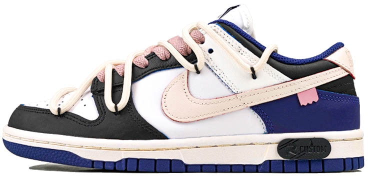 custom-shoes-women-nike-dunk-low-risk-klein-blue-oxidized-pinks