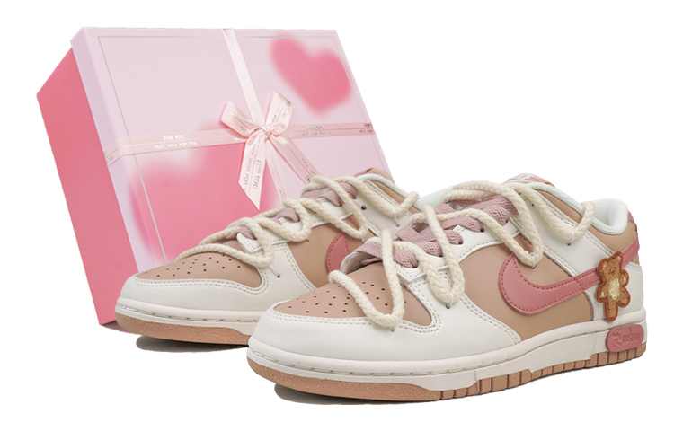 Buy (W) [Kasut Kustom] Nike Dunk Low 'Risiko Madeleine Bear Beige' DD1873-200-465860