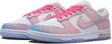 Lookbook 【客製化球鞋】Nike Dunk Low Rococo 夏水仙 浮雕 低筒 板鞋 女款 粉紅藍