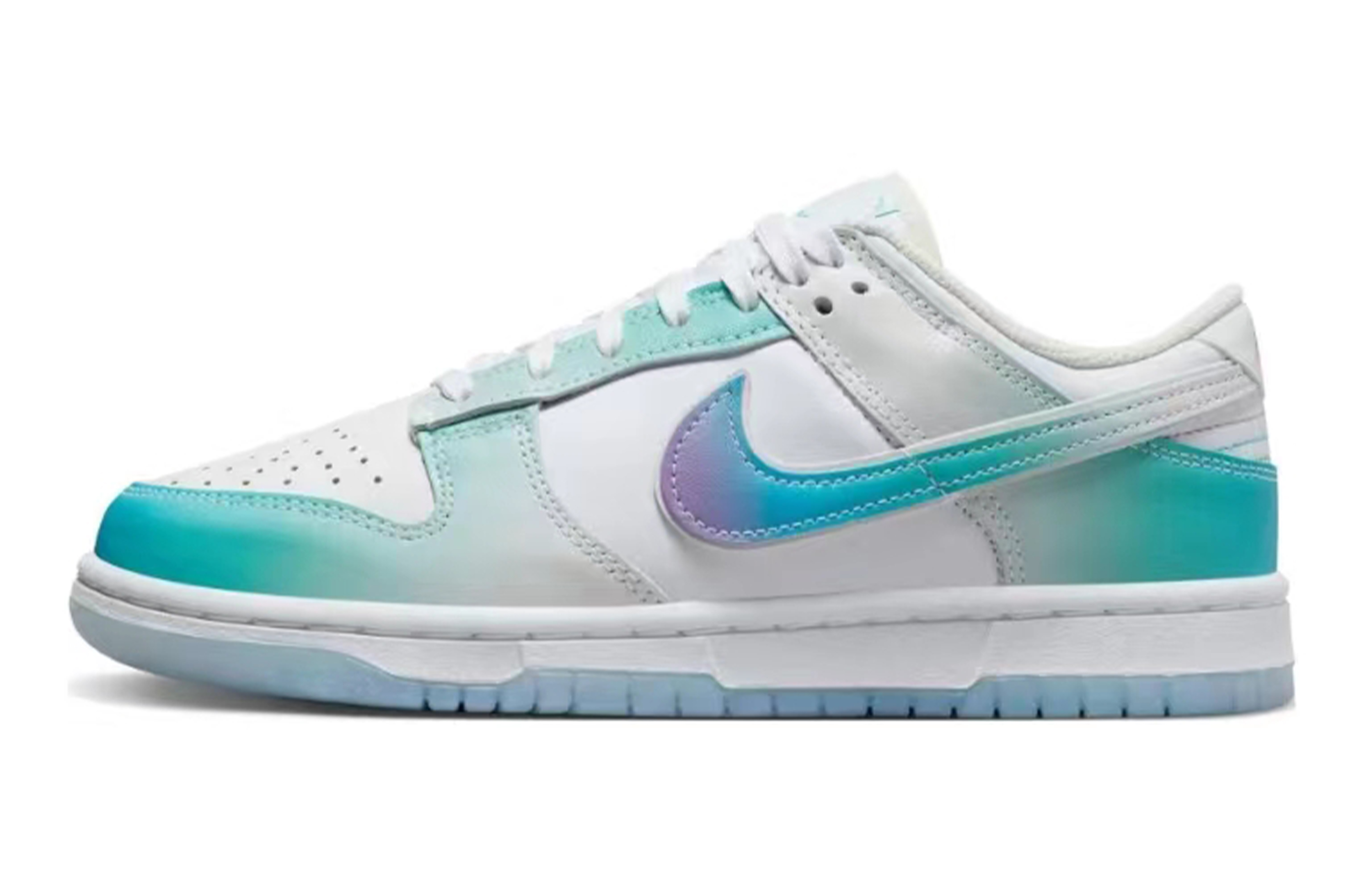 Details for 【客製化球鞋】Nike Dunk Low Rococo 夏水仙 浮雕  低筒 板鞋 女款 粉紅藍