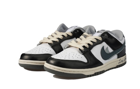 (W) 나이키 덩크 로우 '로맨틱 블랙 화이트 그레이' (커스텀) DD1503-117(Team33-浪漫女款) Lookbook (W) 나이키 덩크 로우 '로맨틱 블랙 화이트 그레이' (커스텀) DD1503-117(Team33-浪漫女款)