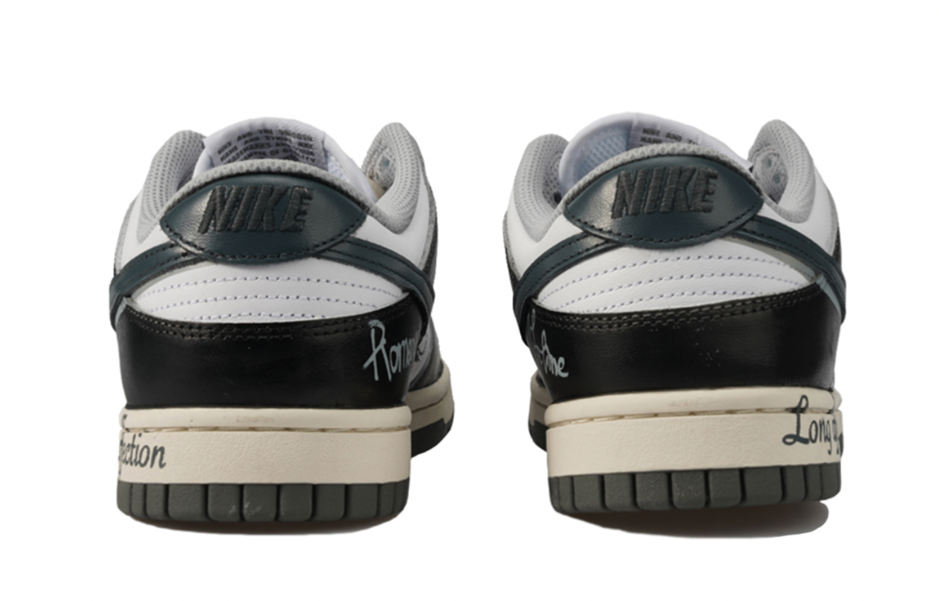 Shop (W) [Kasut Kustom] Nike Dunk Low 'Romantik Hitam Putih Kelabu' DD1503-117(Team33-浪漫女款)