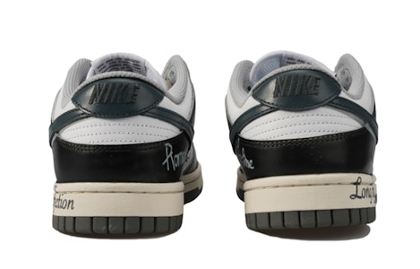(W) 나이키 덩크 로우 '로맨틱 블랙 화이트 그레이' (커스텀) DD1503-117(Team33-浪漫女款) Shop (W) 나이키 덩크 로우 '로맨틱 블랙 화이트 그레이' (커스텀) DD1503-117(Team33-浪漫女款)