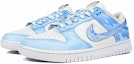 Lookbook 【客製球鞋】 Nike Dunk Low 玖制 浪漫藍天 天際 喜鵲 飛鳥 漸變色天空 復古 低幫 板鞋 女款 藍色