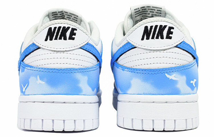 Shop (W) [Zapatillas Personalizadas] Nike Dunk Low 'Cielo Azul Romántico' DD7099-100(Team陆-浪漫蓝天云层飞鸟渐变)