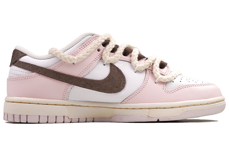 Order (W) [Sepatu Custom] Nike Dunk Low 'Rose Girl Patch' FD1449-100(Team27-女款蔷薇少女S-BOX)