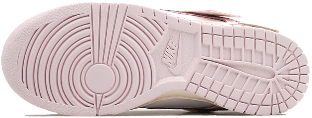 【定制球鞋】Nike Dunk Low 蔷薇少女 布貼 甜酷風 禮盒 低幫 板鞋 女款 珍珠粉 Purchase 【定制球鞋】Nike Dunk Low 蔷薇少女 布貼 甜酷風 禮盒 低幫 板鞋 女款 珍珠粉