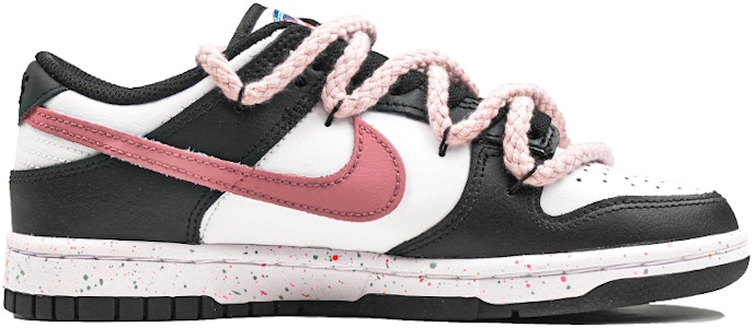 【定制球鞋】Nike Dunk Low 多色 Swoosh 玫瑰心事 布贴 少女 甜酷 低帮 板鞋 女款 柔霧粉 Order 【定制球鞋】Nike Dunk Low 多色 Swoosh 玫瑰心事 布贴 少女 甜酷 低帮 板鞋 女款 柔霧粉