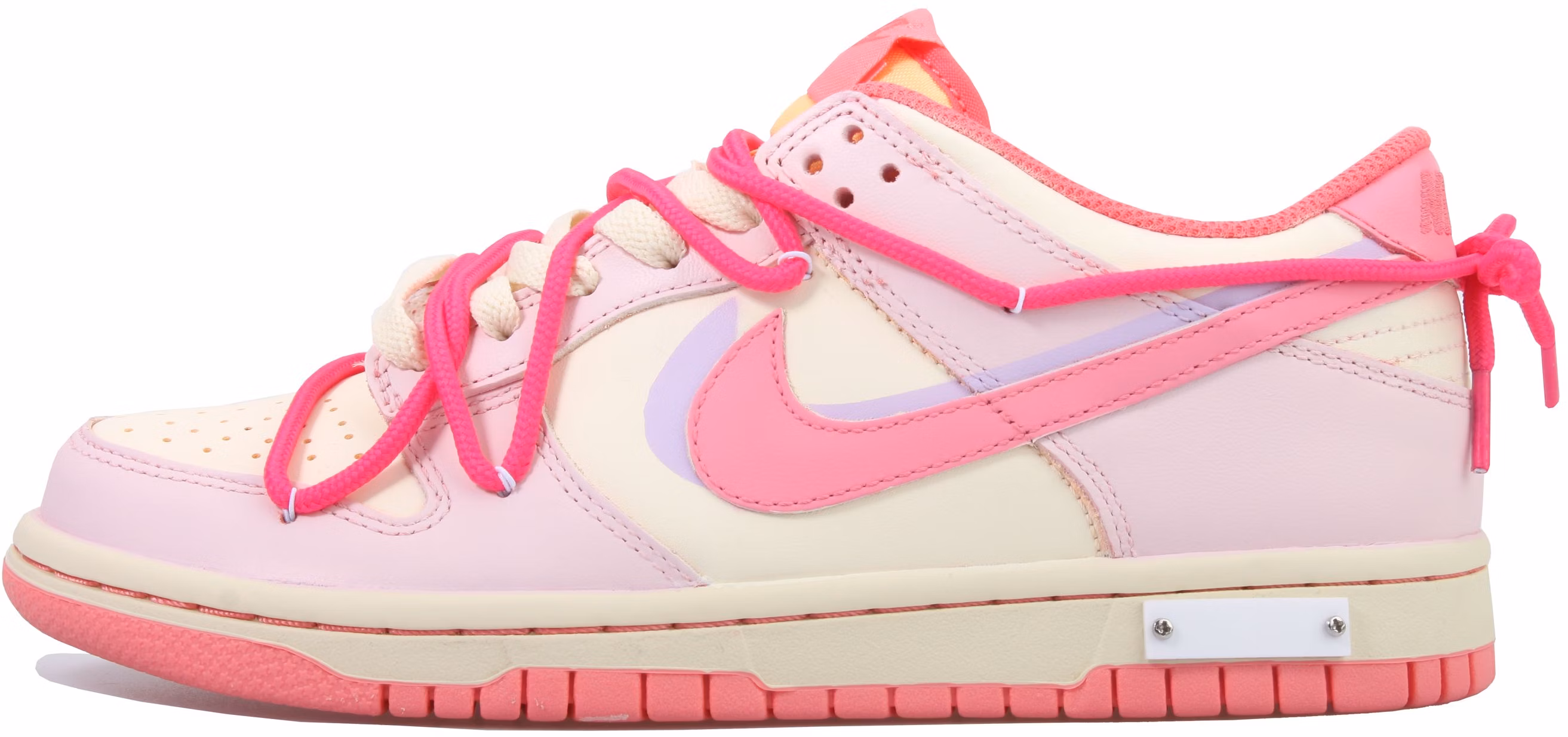 custom-shoes-women-nike-dunk-low-rose-orange