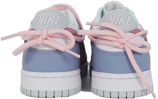 【訂製球鞋】Nike Dunk 玫瑰香水 特殊鞋盒 防滑減震 低筒 滑板鞋 女款 粉藍色 Purchase 【訂製球鞋】Nike Dunk 玫瑰香水 特殊鞋盒 防滑減震 低筒 滑板鞋 女款 粉藍色